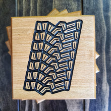 Load image into Gallery viewer, Gravel Tire Tread Coaster Set