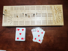 Load image into Gallery viewer, Cribbage Board - 3 Track