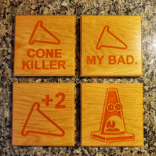 Load image into Gallery viewer, Cone Killer Coaster Set