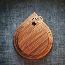Load image into Gallery viewer, Walnut Teardrop Charcuterie Boards / Cutting Boards