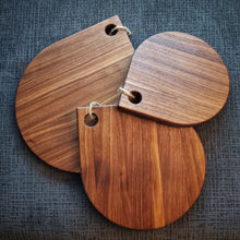 Load image into Gallery viewer, Walnut Teardrop Charcuterie Boards / Cutting Boards