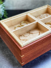 Load image into Gallery viewer, Leopardwood Jewelry Box