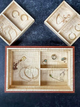 Load image into Gallery viewer, Leopardwood Jewelry Box