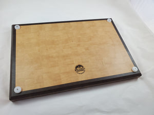 Maple and Walnut End Grain Cutting Board