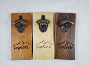 Bottle Opener - "Explore" Engraved