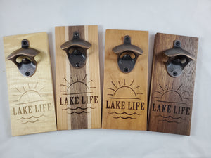 Bottle Opener - "Lake Life" Engraved