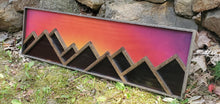 Load image into Gallery viewer, Mountain Art - Sunset (10x32&quot;)
