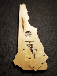 NH Cribbage Board - 2 Track