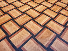 Load image into Gallery viewer, &quot;The Classic&quot; Basket Weave End Grain Cutting Board
