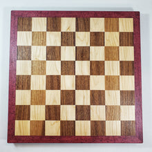 Load image into Gallery viewer, Walnut and Maple Chess/Checkerboard
