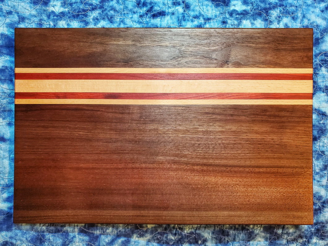 Highlighted Walnut Cutting Board 2