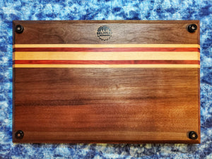 Highlighted Walnut Cutting Board 2