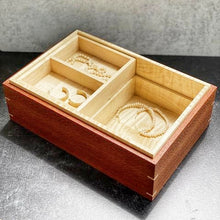 Load image into Gallery viewer, Leopardwood Jewelry Box
